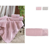 Домашний текстиль Ellia Soft 53161.2 Prosop 50x90cm Christina, 100% cotton (2 culori)