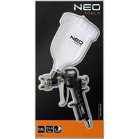 Пневмопистолет Neo Tools 52826 верхний бак 0,6 л, насадка 1,5 мм