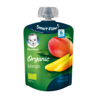 Pireu Gerber Organic de mango (6+ luni), 80g