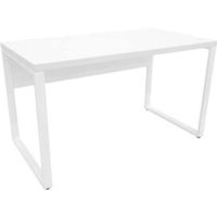 Офисный стол Deco B-120 (120 x 60cm) alb+cadru alb