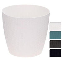 Цветочный горшок ProGarden 20923 Вазон для цветов пластик Косичка D19x16.7cm, 4 ц