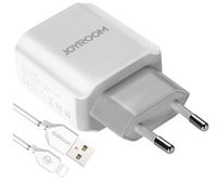 Зарядное устройство Joyroom UM2 2 USB lightning cable 2A