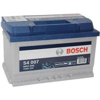 Автомобильный аккумулятор Bosch S4 12V 72Ah 680EN 278x175x175 -/+ (0092S40070)