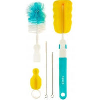 Набор для ухода за малышом Akuku A0410 Набор щеточек для мытья бутылочек и сосок