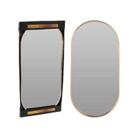 Зеркало Promstore 51036 Настенное зеркало 50x25x1,5см овальное