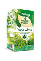 Ceai de plante Polish Herbarium Fenel, 20 plicuri