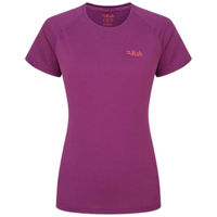 Одежда для спорта Rab Tricou dame Sonic Tee Plum 12 (QBL-02-PLM-12)