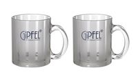 Чашка GIPFEL GP-7926 (стеклянная 2 шт)