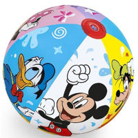 Jucărie gonflabilă Bestway 91098BW Minge pentru plaja, d51cm, Mickey și prietenii 2+