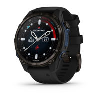 Смарт часы Garmin Descent™ Mk3i, Carbon grey DLC titanium with black silicone band (010-02752-11)