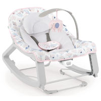 Детское кресло-качалка Bright Starts 12909 Leagan si balansoar 3 in 1 Ingenuity Cozy Pink