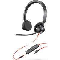 Наушники игровые Poly Blackwire 3325-M Stereo USB-C (76J23AA)