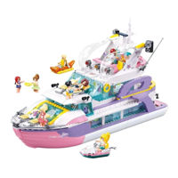 Конструктор Sluban B1167 Set de construcție Iaht, 1108 elem.