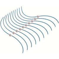 Леска для триммера Black&Decker A6489-XJ набор лески Ø2,4мм 0,35м (10 шт)