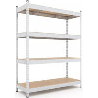 Cтеллаж складской Nex Home Raft metalic Titan 1800x1200x600 mm, 4 nivele PAL, galvanizat