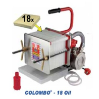 Presa-Filtru KOLOMBO 18 Automatico Inox OIL