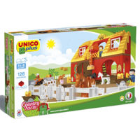 Set de construcție Androni 8557-0001 Ферма UnicoPlus
