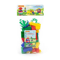 Конструктор Полесье 0590 Constructor Samodelkin 66 elem B