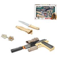 Игрушка Essa D034 Игровой набор «Война в пустыне» со светом и звуком