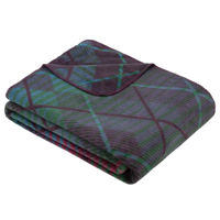 Домашний текстиль Ibena 0619/560 Jacquard Decke Navan Teal/purple