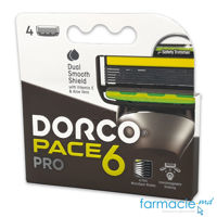 Dorco Pace 6 Pro Rezerva Sistema de ras 6 lame N4