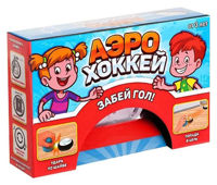Настольная игра Las Igras 3442562 Аэрохоккей, на батарейках, 2 игрока, 3+