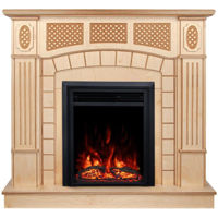 Камин электрический ArtFlame Amsterdam wood & Cristina