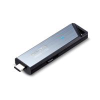 1.0TB USB Type-C 3.1 ADATA UE800, Black/Silver Metall, Slider  (13gr, R/W:1000/1000MB/s) (AELI-UE800
