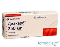 Диакарб, табл. 250 мг N30