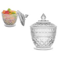 Посуда прочая Excellent Houseware 51382 Сахарница с крышкой D11cm H15cm, пластик