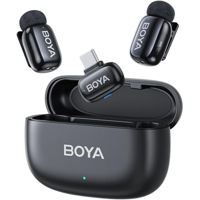 Микрофон Boya Mini 14 2.4GHz Wireless Microphone Type-C Connector, Black
