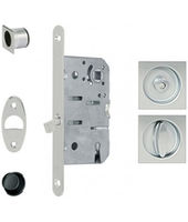 Set de mânere pentru uși cuisante B046515034 cromat satinat