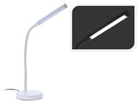 Лампа настольная LED H43cm (16 SMD LED/4W), металл, белая