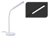 Lampa de masa LED 43cm (16 SMD LED/4W), metal, alba