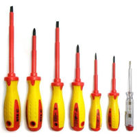 Șurubelniță S&R 250681307 Set surubelnita 1000V PH-SL-Tester PROFI 7buc