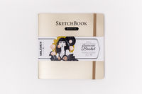Sketchbook Malevich pentru grafică și markerii Bristol Glamour, șampanie, 180 gr, 19х19 cm, 20 foi