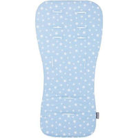 Accesorii pentru cărucior Chipolino VVPAD02401BLUE Матрасик в коляску blue/blue stars