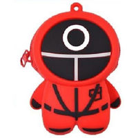 Игрушка Essa C44415 Portofel/breloc din silicon Squid Game ( 8*11сm)