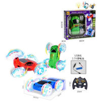 Радиоуправляемая игрушка ToyMall 004861 Mașină Stunt cu muzică și lumini, acumulator