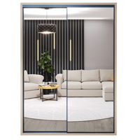 Dulap Bayro Parma 1600x2250x600 серый камень, купе