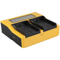 Зарядное устройство для фото-видео Patona 4157, Retro Dual Charging Case USB-C for Canon LP-E6 LP-E6N LP-E6NH LP-E6P