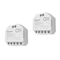 Întrerupător electric Sonoff Wi-Fi 2-Gang Smart Switch DUALR3 Lite