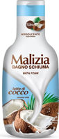 Гель-пена для душа и ванны Malizia Latte Cocco Argan/Vaniglia 1л