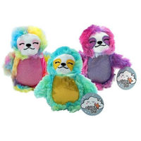 Jucărie de pluș Promstore 49491 Игрушка мягкая с большими глазами Ленивец 16cm