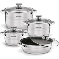 Набор посуды Konighoffer Набор посуды Bari Silver 8pcs