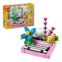 Set de construcție Lego 31169 Creator Mașină de scris cu flori