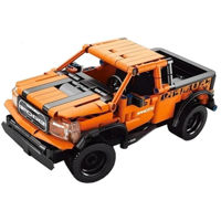 Конструктор Pingao Ford Raptor Orange 433pcs