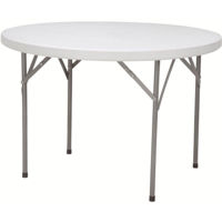 Masă Hydro S Masa plianta rotunda, 110x75, Alb