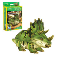 Конструктор Cubik Fun DS1168h Puzzle 3D Triceratops Calatorie in lumea dinozaurilor 61 elemente