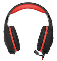 Gaming Headset SVEN AP-G988MV, 50mm drivers, 20-20000Hz, 32 Ohm, 108dB, 300g., 3.5mm, Black/Red